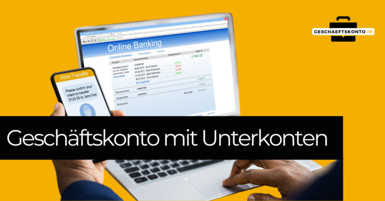 Geschäftskonto mit Unterkonten_Titelbild