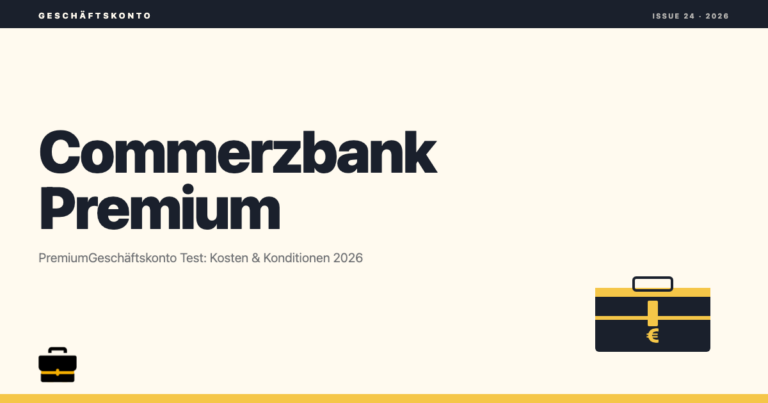 geschaeftskonto.io: Commerzbank PremiumGeschäftskonto