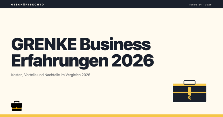 geschaeftskonto.io: GRENKE Business: Vorteile, Nachteile und Erfahrungen 2026