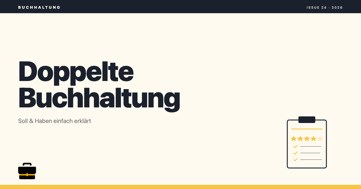 geschaeftskonto.io: Doppelte Buchhaltung Grundlagen: Soll & Haben einfach erklärt