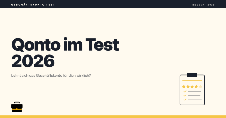 Qonto im Test 2026: Lohnt sich das wirklich?