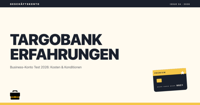 TARGOBANK Erfahrungen 2026: Test, Kosten und Bewertung