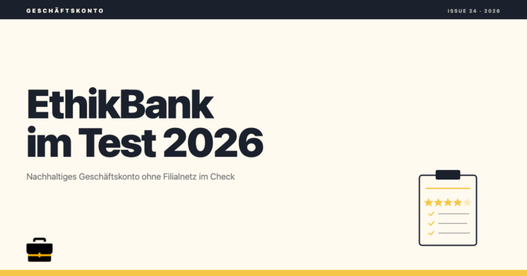 EthikBank im Test 2026: Lohnt sich das wirklich?
